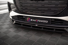 Load image into Gallery viewer, MAXTON DESIGN FRONT SPLITTER V.2 AUDI Q4 E-TRON SPORTBACK MK1