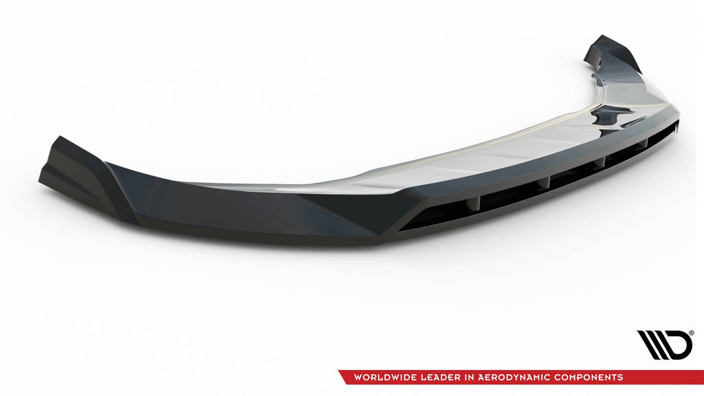 MAXTON DESIGN FRONT SPLITTER V.2 AUDI Q4 E-TRON SPORTBACK MK1