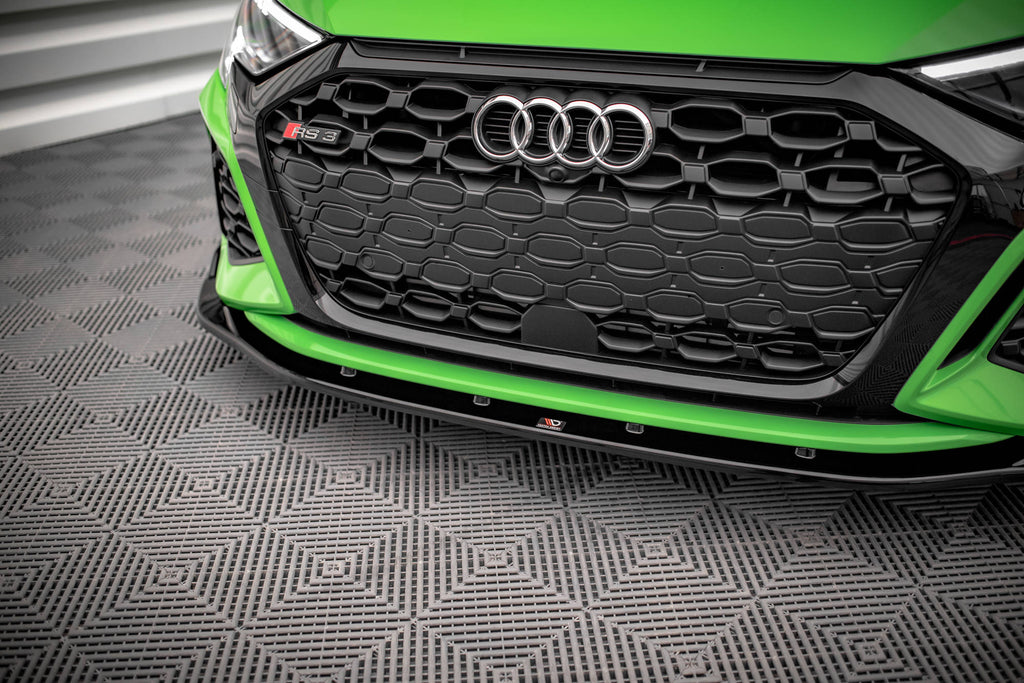 MAXTON DESIGN FRONT SPLITTER V.2 AUDI RS3 8Y