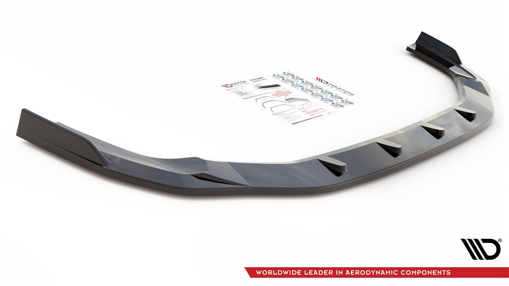 MAXTON DESIGN FRONT SPLITTER V.2 AUDI RS3 8Y