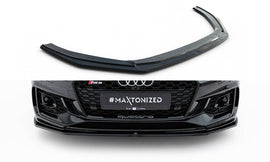 MAXTON DESIGN FRONT SPLITTER V.2 AUDI RS5 F5 COUPE / SPORTBACK