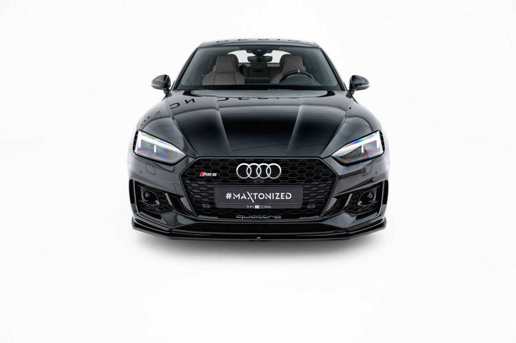 MAXTON DESIGN FRONT SPLITTER V.2 AUDI RS5 F5 COUPE / SPORTBACK