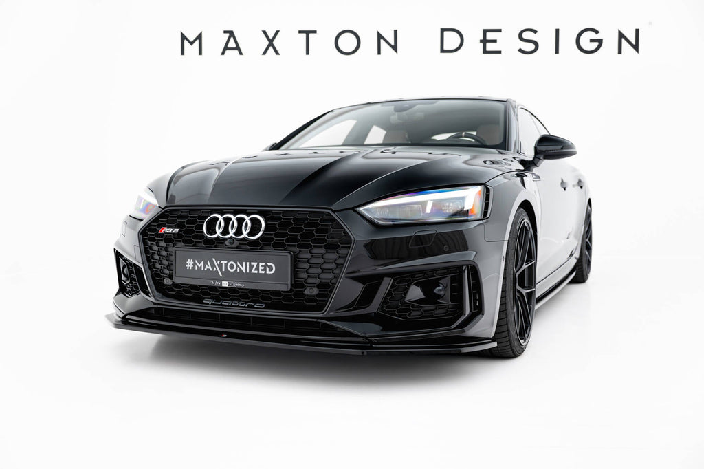 MAXTON DESIGN FRONT SPLITTER V.2 AUDI RS5 F5 COUPE / SPORTBACK