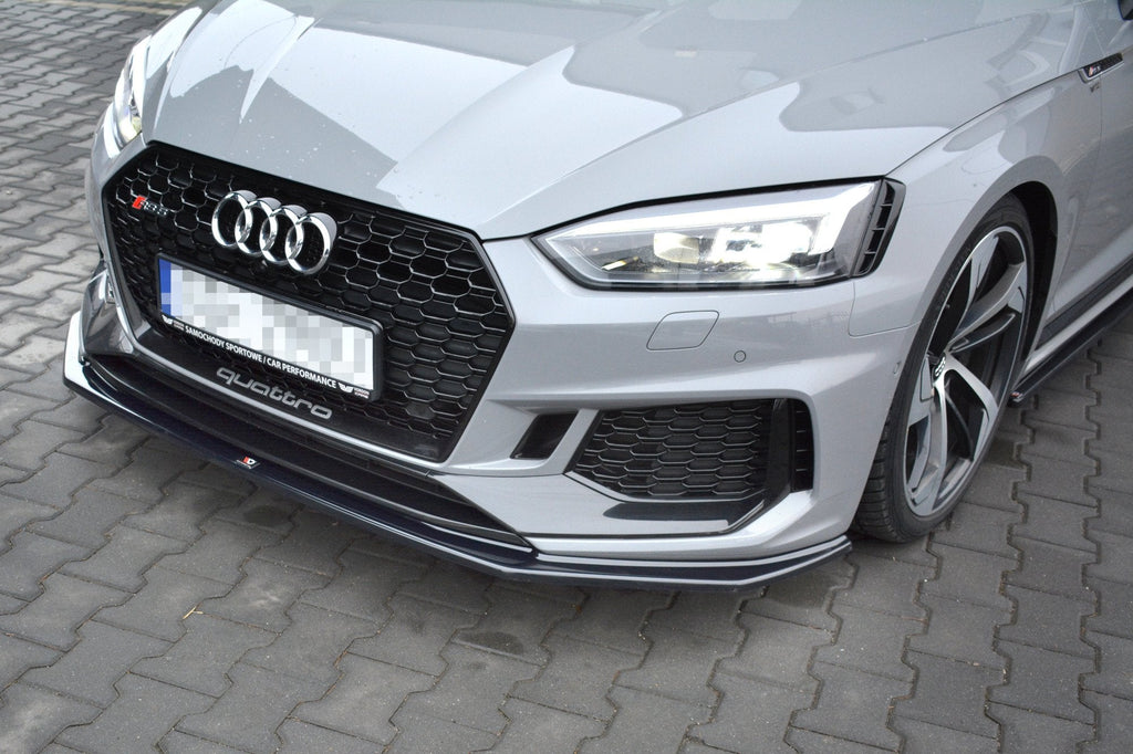 MAXTON DESIGN FRONT SPLITTER V.2 AUDI RS5 F5 COUPE / SPORTBACK