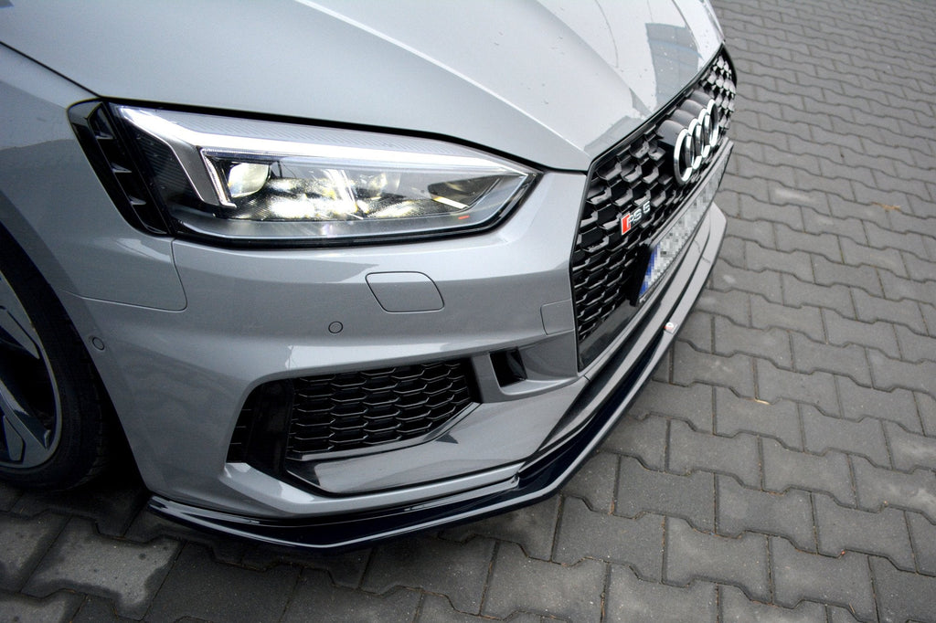 MAXTON DESIGN FRONT SPLITTER V.2 AUDI RS5 F5 COUPE / SPORTBACK