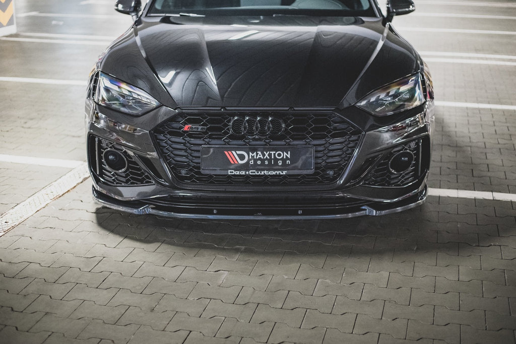 MAXTON DESIGN FRONT SPLITTER V.2 AUDI RS5 F5 FACELIFT