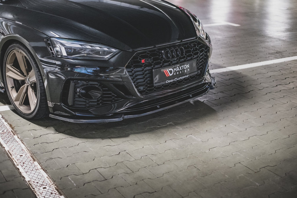 MAXTON DESIGN FRONT SPLITTER V.2 AUDI RS5 F5 FACELIFT