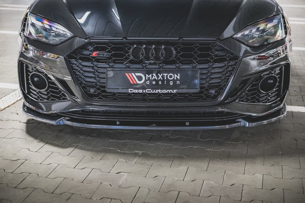 MAXTON DESIGN FRONT SPLITTER V.2 AUDI RS5 F5 FACELIFT