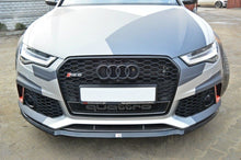 Load image into Gallery viewer, MAXTON DESIGN FRONT SPLITTER V.2 AUDI RS6 C7 / C7 FL