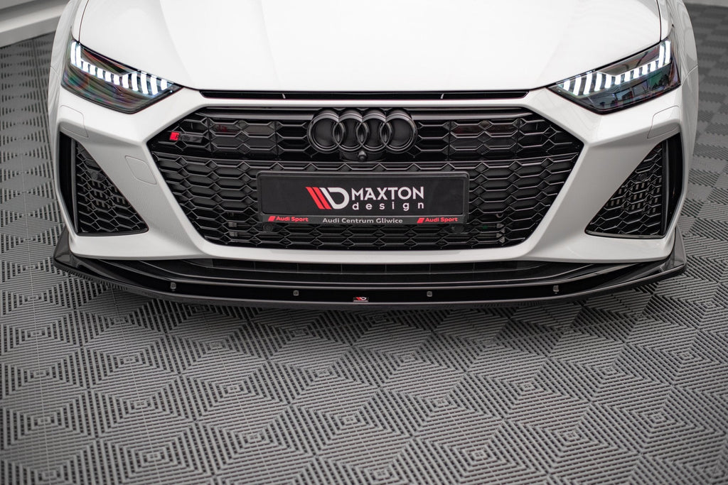MAXTON DESIGN FRONT SPLITTER V.2 AUDI RS6 C8