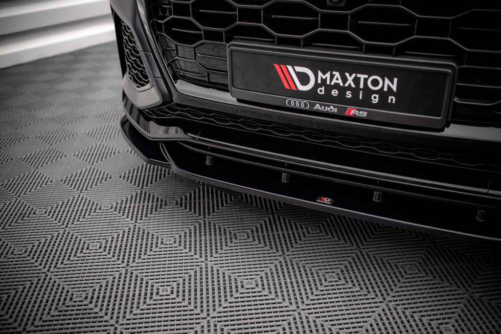 MAXTON DESIGN FRONT SPLITTER V.2 AUDI RSQ8 MK1