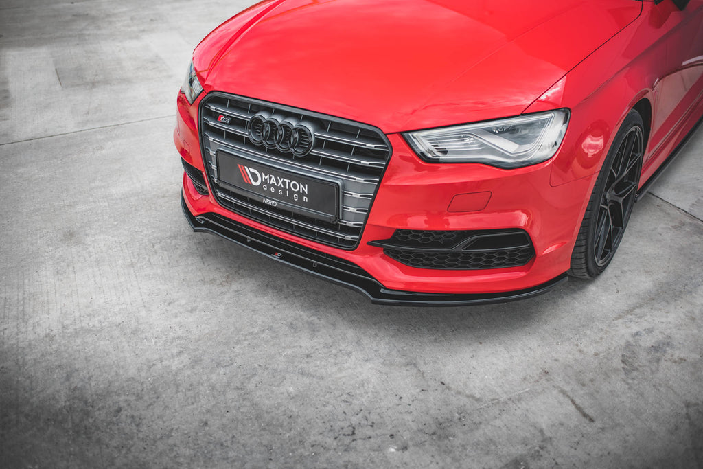 MAXTON DESIGN FRONT SPLITTER V.2 AUDI S3 / A3 S-LINE 8V