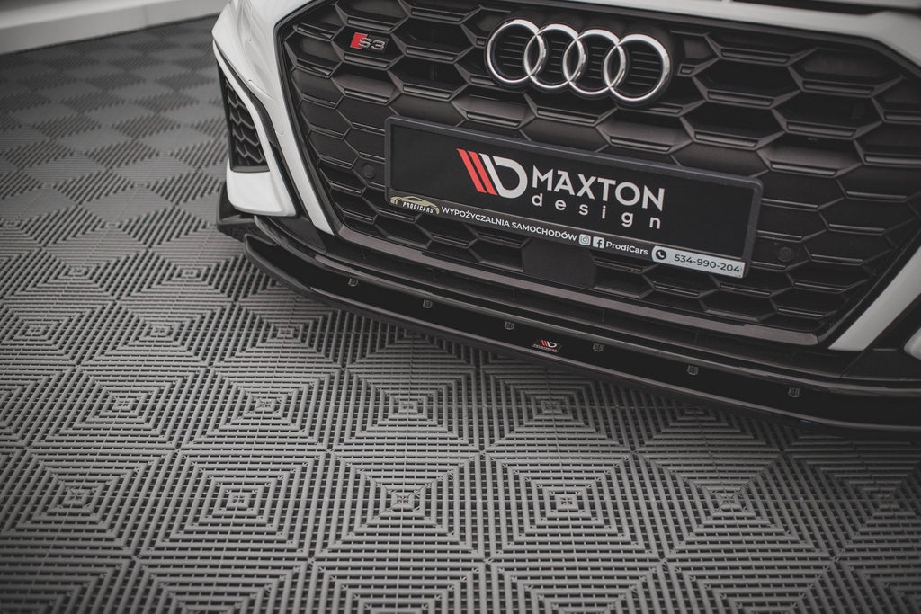 MAXTON DESIGN FRONT SPLITTER V.2 AUDI S3 / A3 S-LINE 8Y