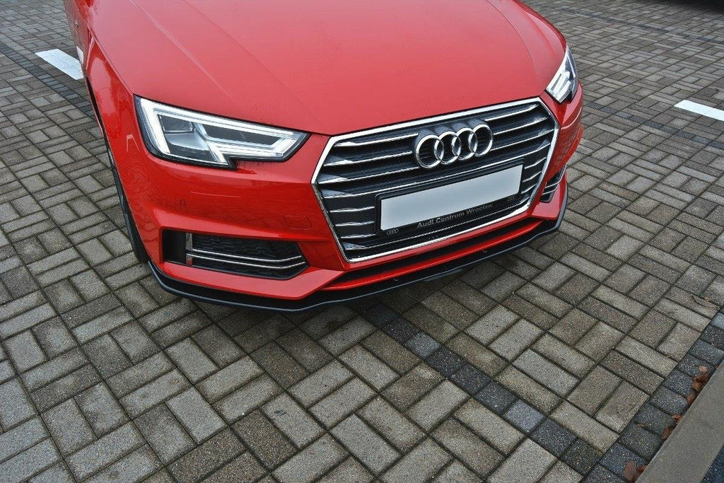 MAXTON DESIGN FRONT SPLITTER V.2 AUDI S4 / A4 S-LINE B9