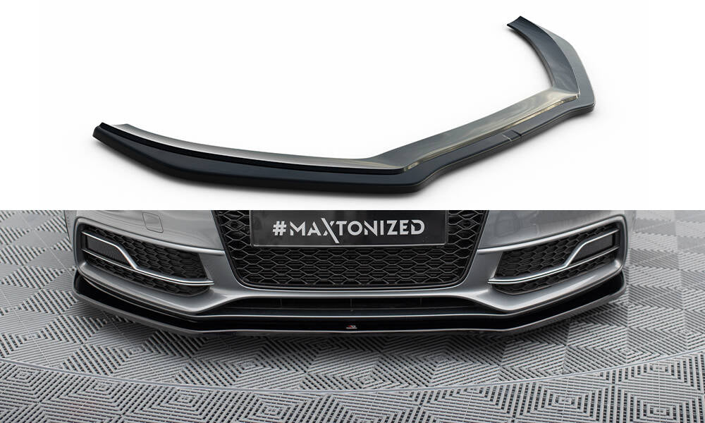 MAXTON DESIGN FRONT SPLITTER V.2 AUDI S5 / A5 S-LINE 8T FL