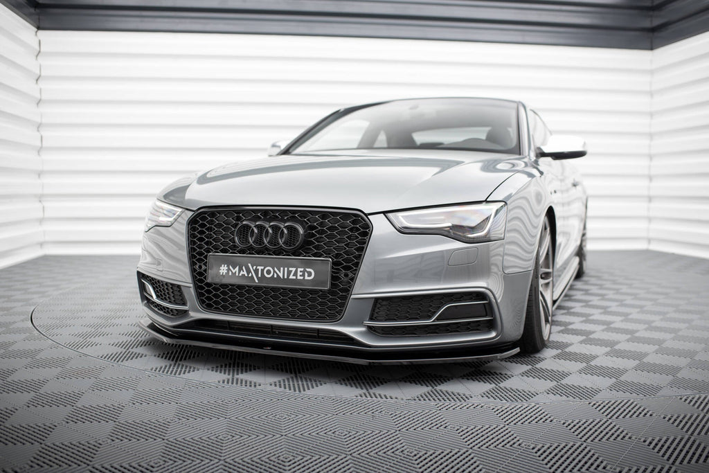 MAXTON DESIGN FRONT SPLITTER V.2 AUDI S5 / A5 S-LINE 8T FL