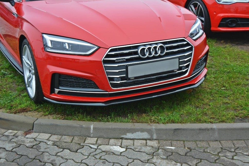 MAXTON DESIGN FRONT SPLITTER V.2 AUDI S5 / A5 S-LINE F5 COUPE / SPORTBACK