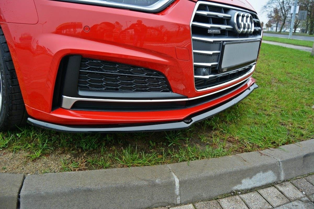 MAXTON DESIGN FRONT SPLITTER V.2 AUDI S5 / A5 S-LINE F5 COUPE / SPORTBACK