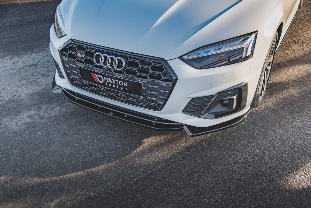 MAXTON DESIGN FRONT SPLITTER V.2 AUDI S5 / A5 S-LINE F5 FACELIFT