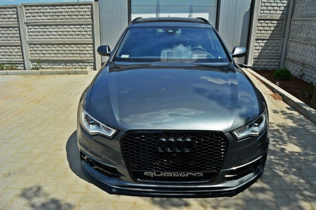 MAXTON DESIGN FRONT SPLITTER V.2 AUDI S6 / A6 S-LINE C7