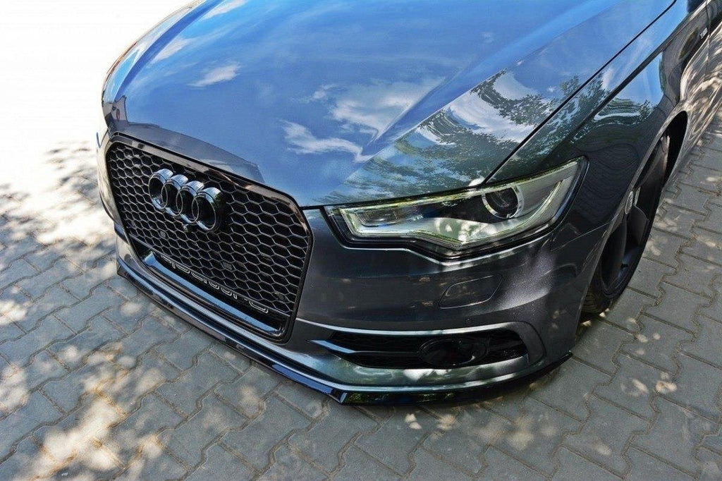 MAXTON DESIGN FRONT SPLITTER V.2 AUDI S6 / A6 S-LINE C7