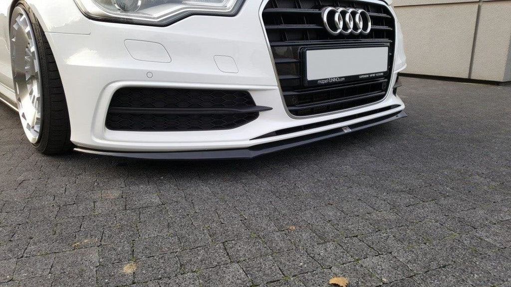 MAXTON DESIGN FRONT SPLITTER V.2 AUDI S6 / A6 S-LINE C7