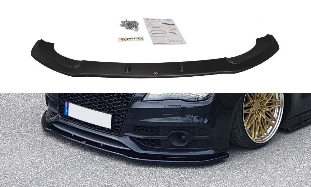 MAXTON DESIGN FRONT SPLITTER V.2 AUDI S7 / A7 S-LINE C7