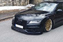 Load image into Gallery viewer, MAXTON DESIGN FRONT SPLITTER V.2 AUDI S7 / A7 S-LINE C7