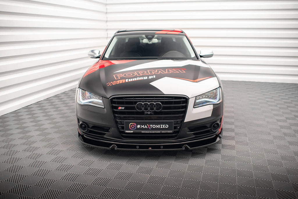 MAXTON DESIGN FRONT SPLITTER V.2 AUDI S8 D4