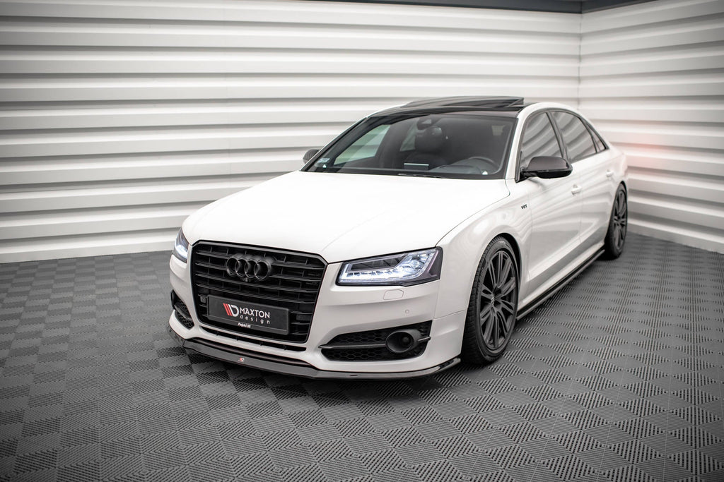 MAXTON DESIGN FRONT SPLITTER V.2 AUDI S8 D4 FL