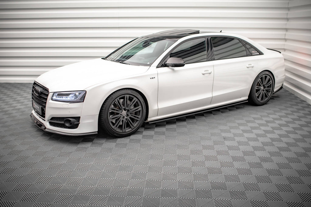 MAXTON DESIGN FRONT SPLITTER V.2 AUDI S8 D4 FL