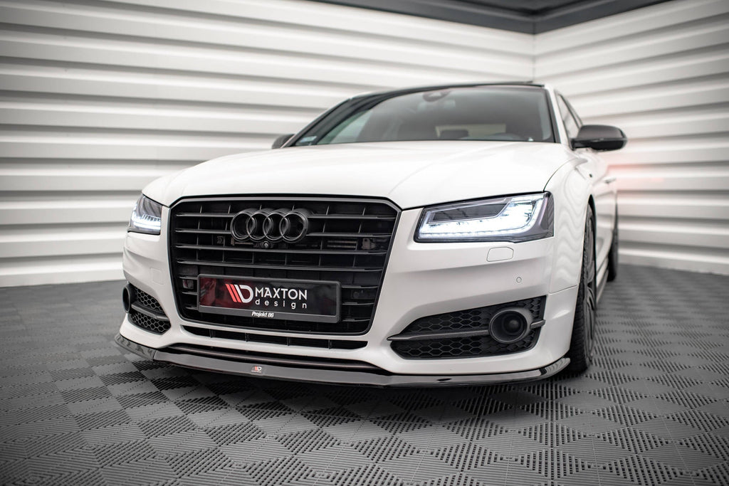 MAXTON DESIGN FRONT SPLITTER V.2 AUDI S8 D4 FL