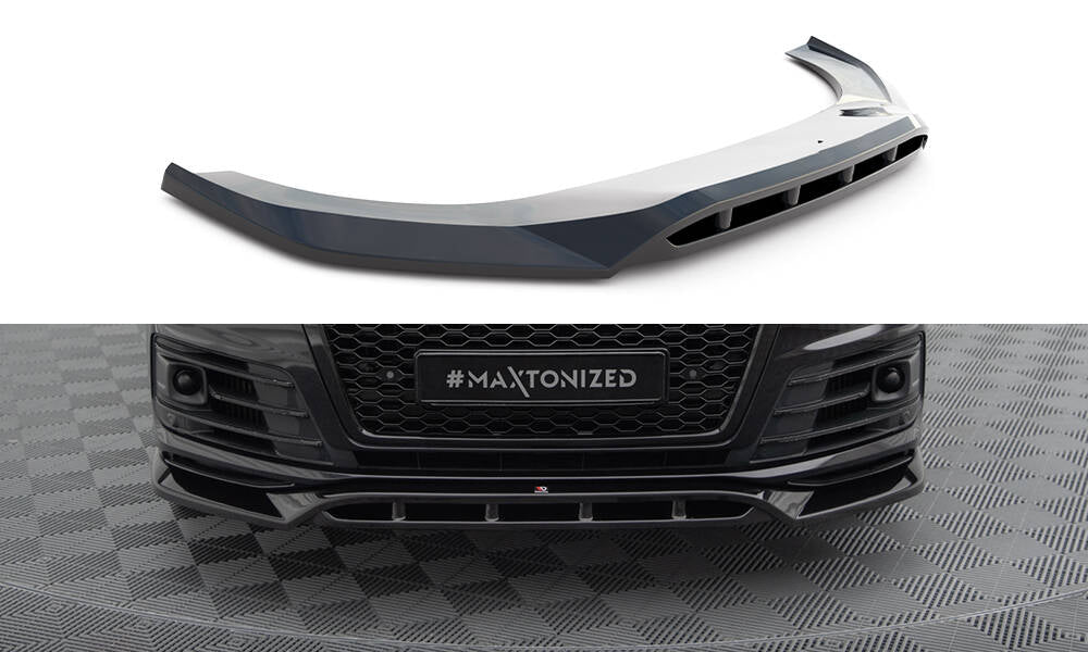 MAXTON DESIGN Front Splitter V.2 Audi SQ7 / Q7 S-Line Mk2