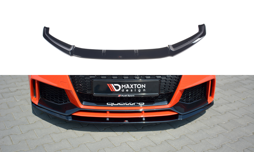 MAXTON DESIGN FRONT SPLITTER V.2 AUDI TT RS 8S