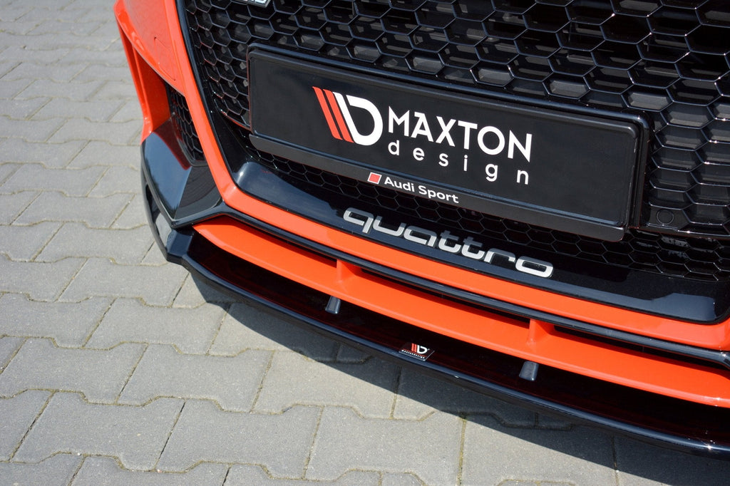 MAXTON DESIGN FRONT SPLITTER V.2 AUDI TT RS 8S