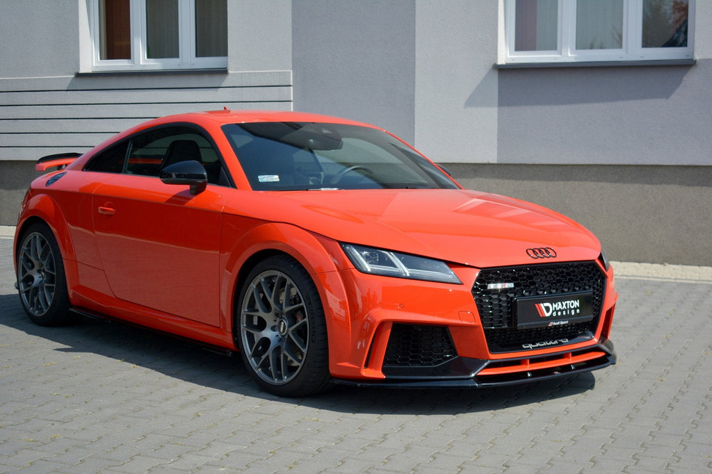 MAXTON DESIGN FRONT SPLITTER V.2 AUDI TT RS 8S