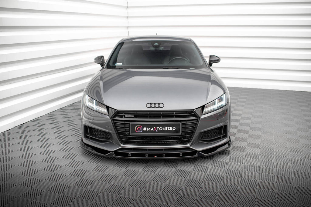 MAXTON DESIGN FRONT SPLITTER V.2 AUDI TT S / S-LINE 8S