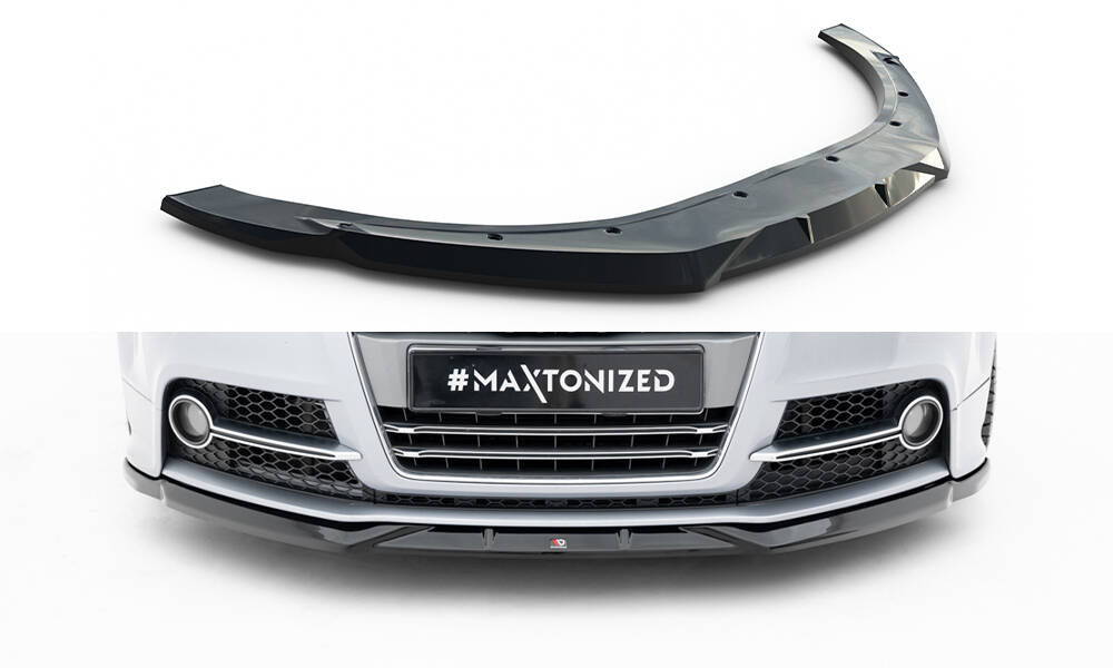 MAXTON DESIGN Front Splitter V.2 Audi TT S / TT S-Line 8J Facelift