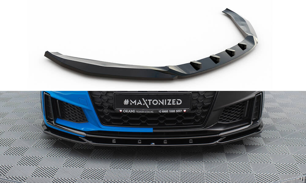 MAXTON DESIGN Front Splitter V.2 Audi TT S / TT S-Line 8S Facelift