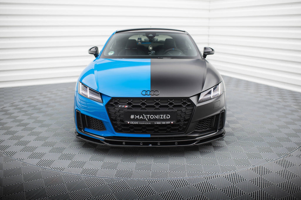 MAXTON DESIGN Front Splitter V.2 Audi TT S / TT S-Line 8S Facelift
