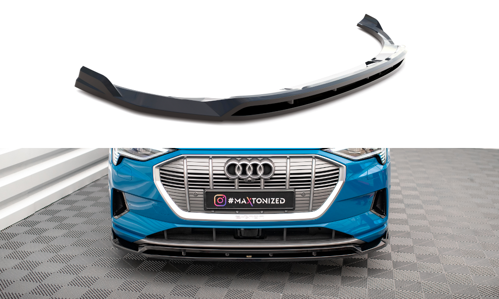 MAXTON DESIGN FRONT SPLITTER V.2 AUDI E-TRON