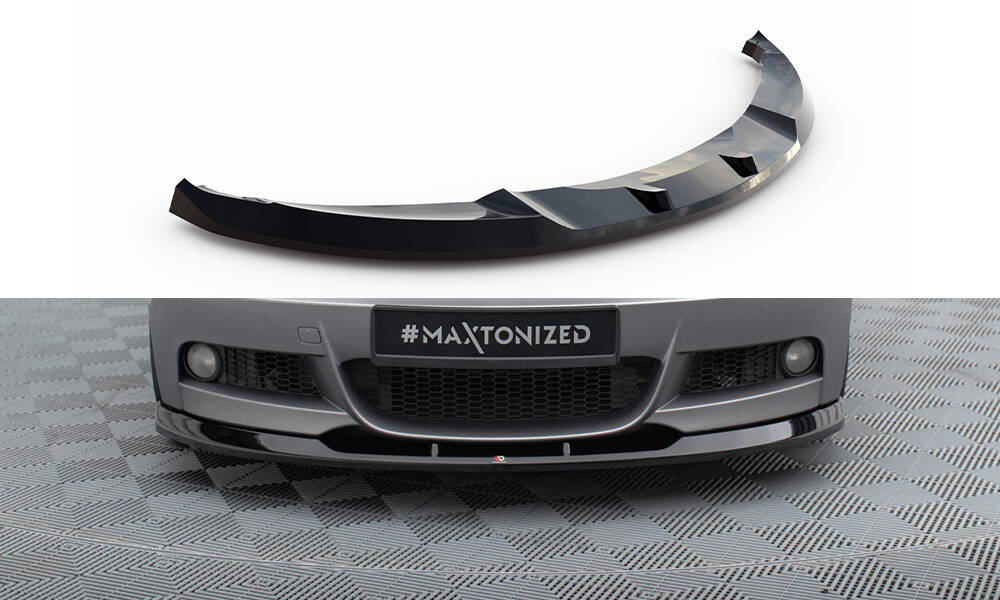 MAXTON DESIGN FRONT SPLITTER V.2 BMW 1 M-PACK E82