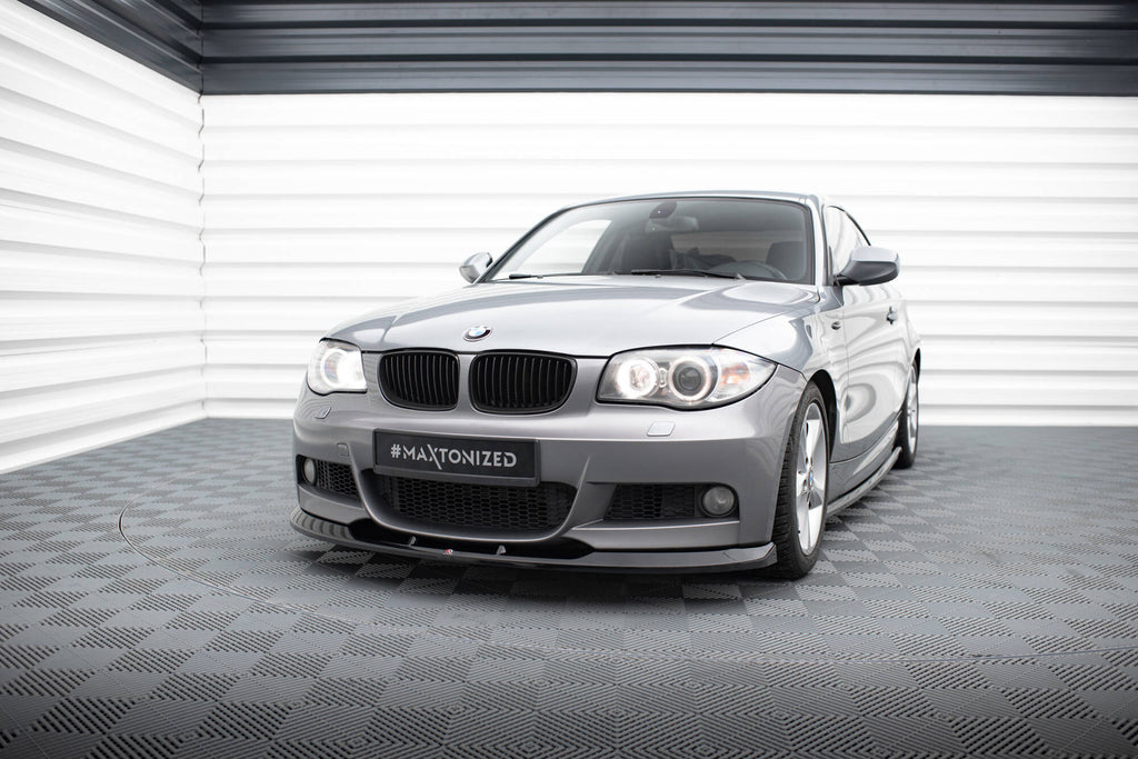 MAXTON DESIGN FRONT SPLITTER V.2 BMW 1 M-PACK E82