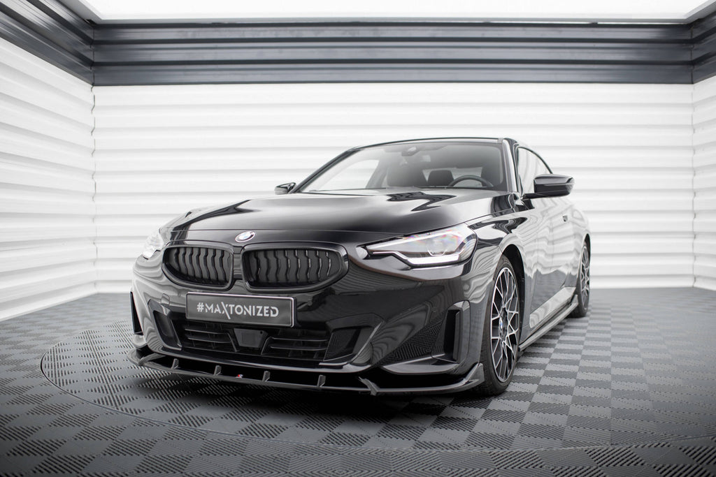 MAXTON DESIGN Front Splitter V.2 BMW 2 Coupe G42