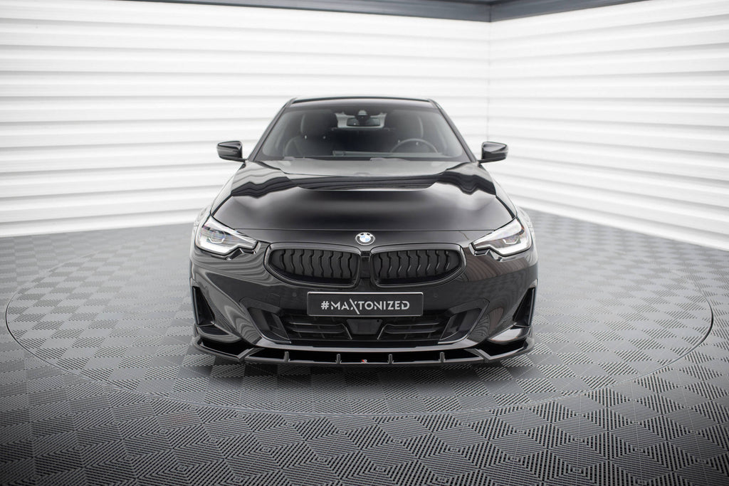 MAXTON DESIGN Front Splitter V.2 BMW 2 Coupe G42