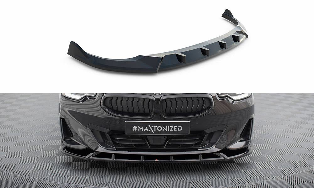 MAXTON DESIGN Front Splitter V.2 BMW 2 Coupe G42