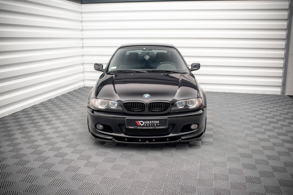 MAXTON DESIGN FRONT SPLITTER V.2 BMW 3 COUPE M-PACK E46