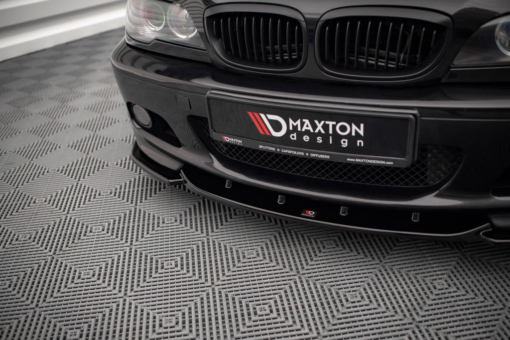 MAXTON DESIGN FRONT SPLITTER V.2 BMW 3 COUPE M-PACK E46