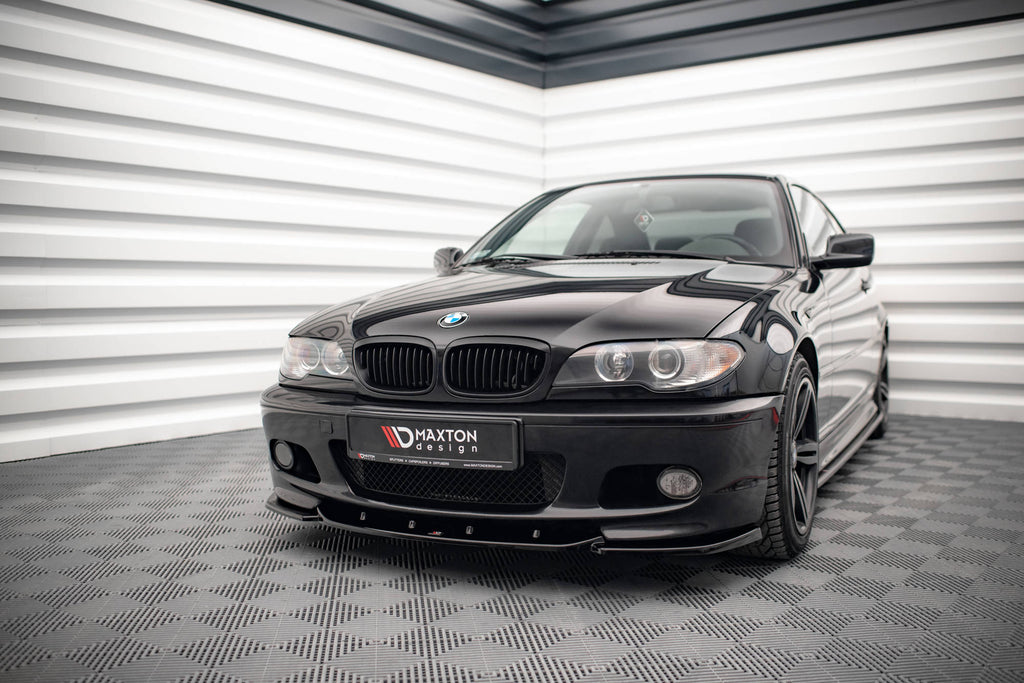 MAXTON DESIGN FRONT SPLITTER V.2 BMW 3 COUPE M-PACK E46