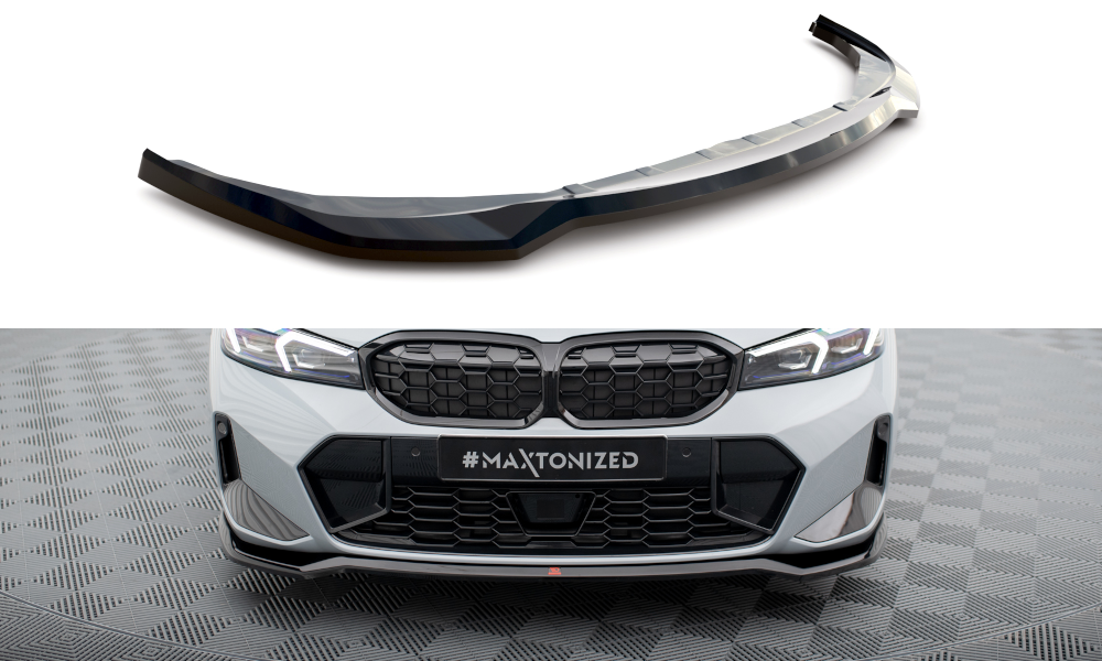 MAXTON DESIGN FRONT SPLITTER V.2 BMW 3 M340I / M-PACK G20 / G20 FACELIFT